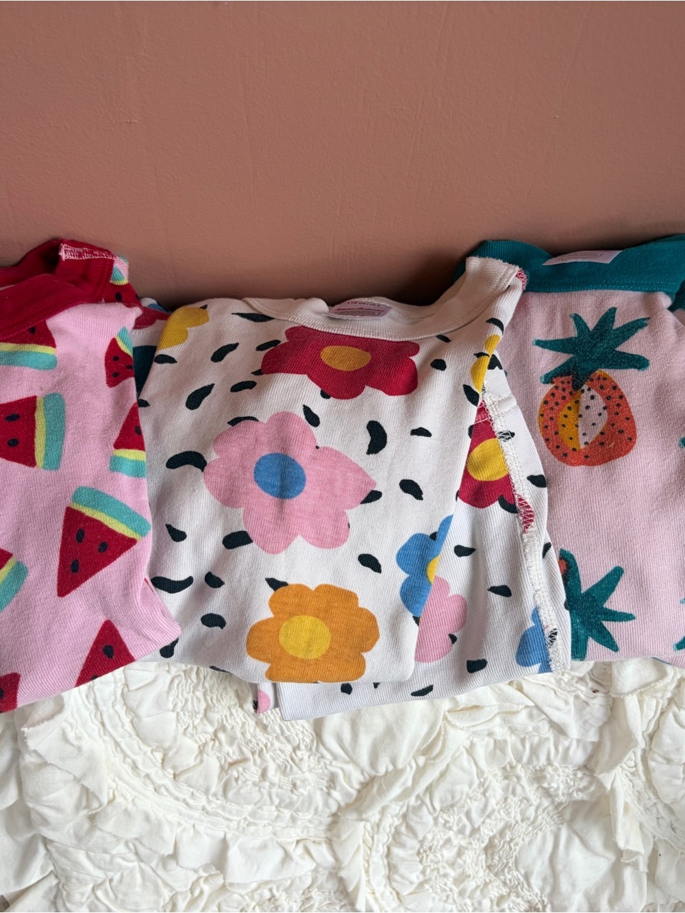 Hanna Andersson Floral & Fruit Cotton Pajamas